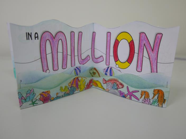 Finished My Mum is One in a Million card